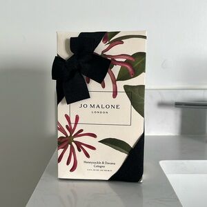 JOE MALONE empty perfume box with sleeve and black bow